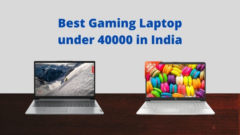 best gaming laptop under 40000 in india